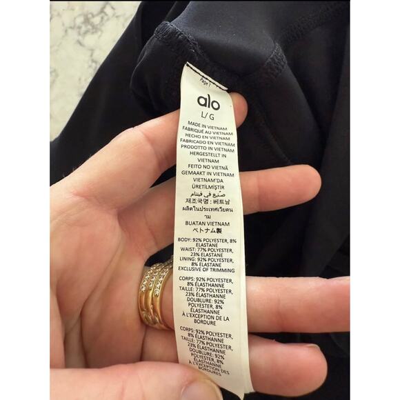 Alo Grand Slam Tennis Skirt Pleated Black Size Large - Picture 11 of 12